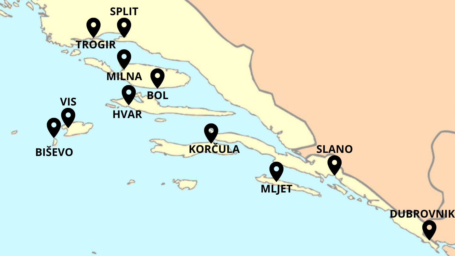 Cruise map