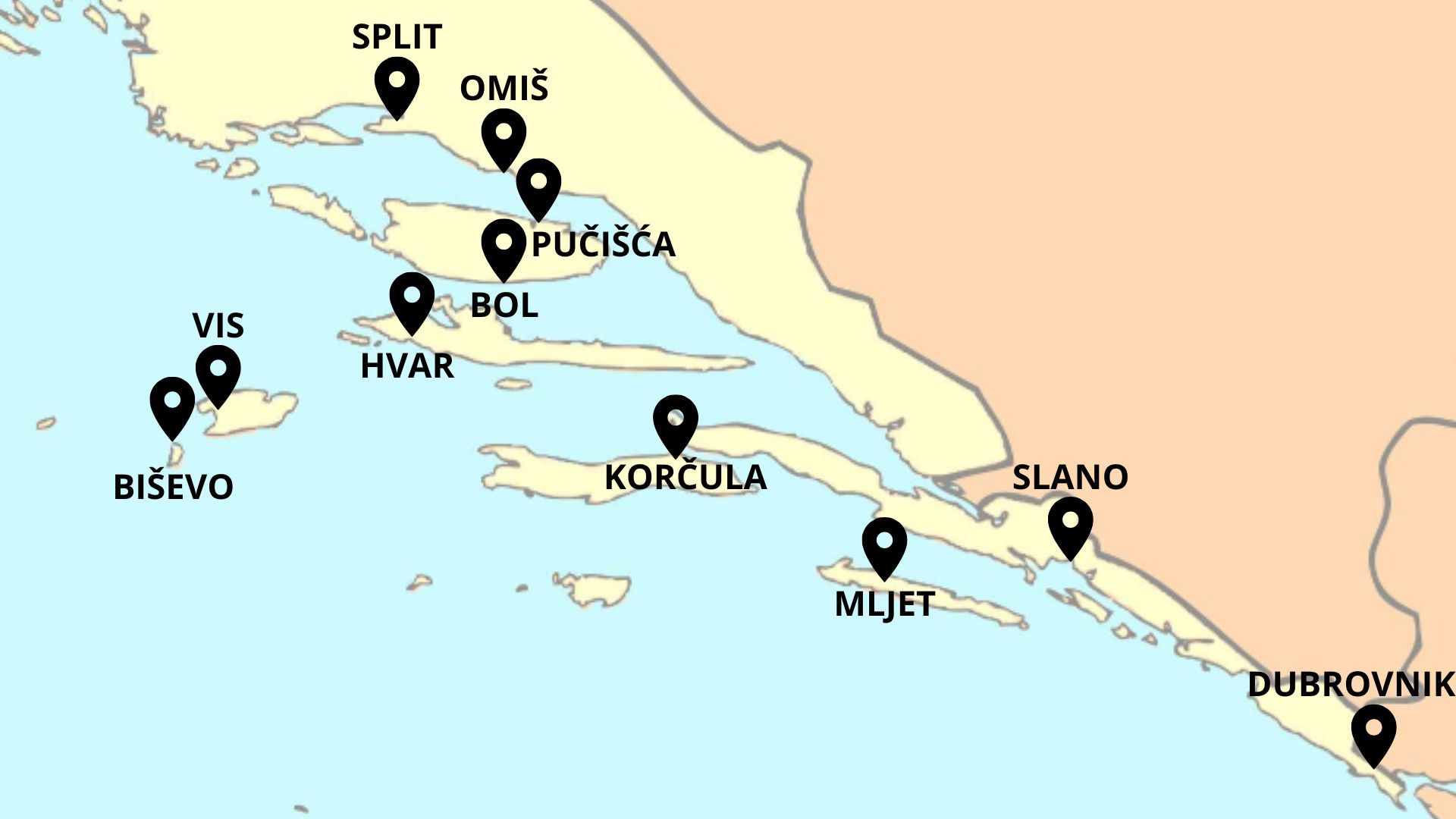Cruise map