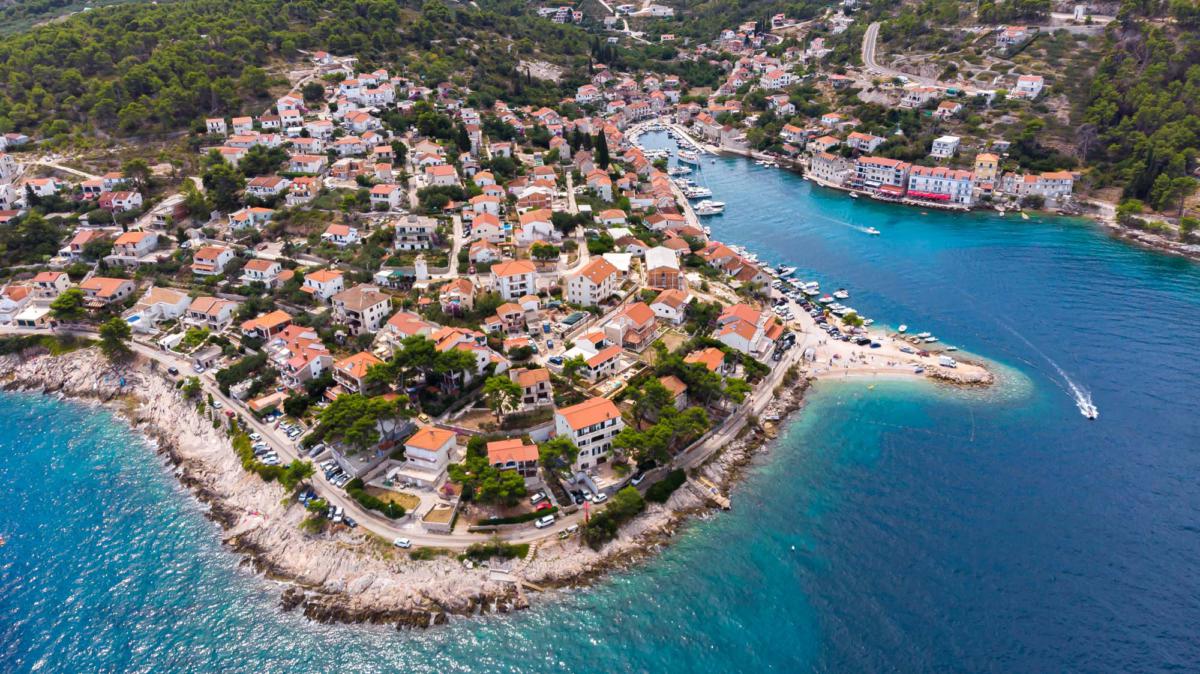 Aerial,View,-,Island,Of,äolta,,Charming,Place,Of,Stomorska